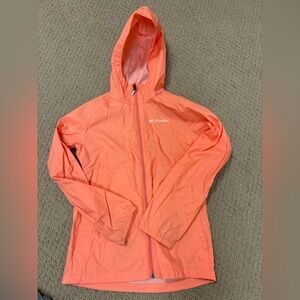 Lightweight Columbia Raincoat for girls (medium)